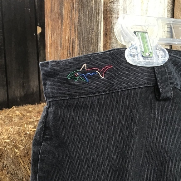 GREG NORMAN BLACK CARGO SHORTS SIZE 36 - Picture 5 of 6